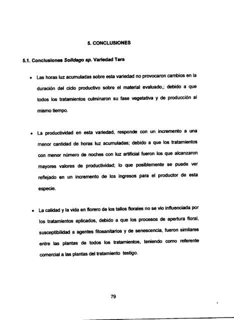 acumulacion de horas luzy su efecto en el desarrollo. crecimiento y ...