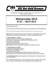 Wiehenreiter 2012 07.07. - RSC Rot-Gold Bremen