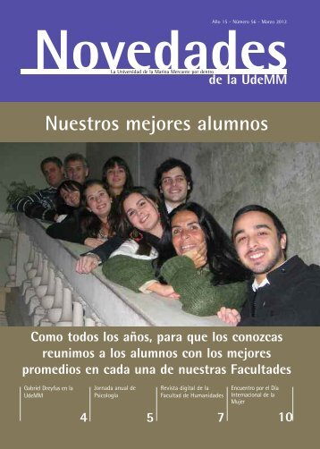 Novedades nro 39 - UdeMM