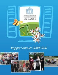 Rapport annuel 2009-2010 - Réseau québécois des villes et ...