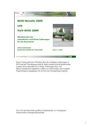 StVO-Novelle 2009 und VwV-StVO 2009 (PDF