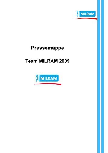 komplette MILRAM-Teampräsentation - RSC Prüm
