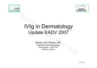 IVIg in Dermatology - EADV