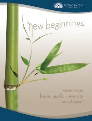 ADMINISTRATION - FPU News - Fresno Pacific University