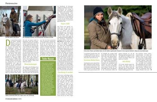 Wunschpferd Berber - Wanderreiten im Havelland