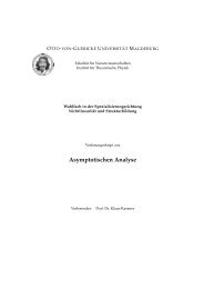 Skript Asymptotische Analyse - Otto-von-Guericke-UniversitÃ¤t ...