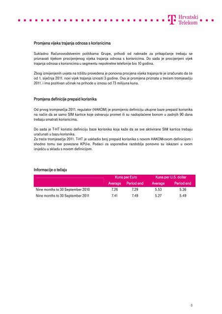 Kompletna objava u .pdf formatu - T-Hrvatski Telekom