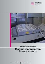 Magnetspannplatten - Hilma-Römheld GmbH