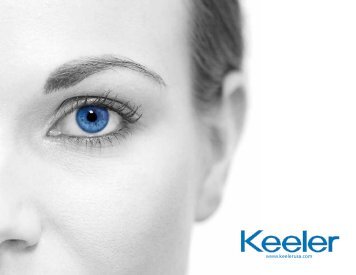 Keeler Ophthalmic Product Catalog - Keeler Instruments