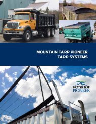 mountain tarp pioneer tarp systems - Wastequip