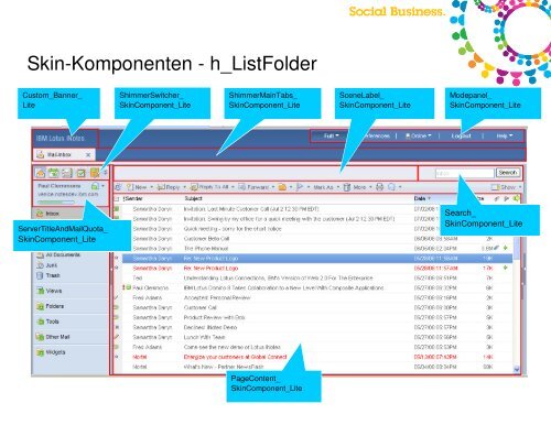 Entwicklung fÃ¼r iNotes: Verstehen, anpassen ... - EntwicklerCamp