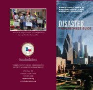 Disaster Preparedness Guide - Harris County Homeland Security ...