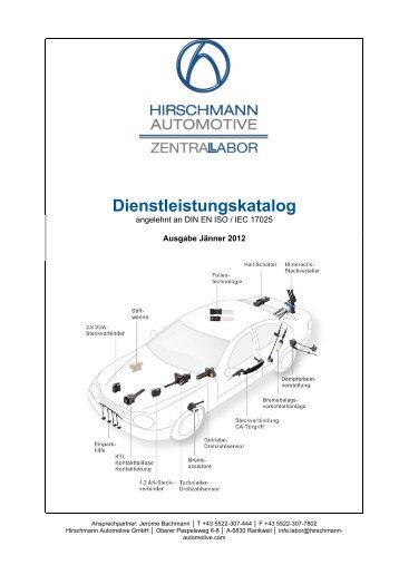 Dienstleistungskatalog