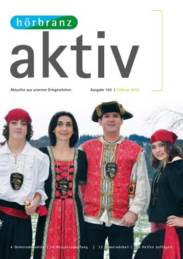 Aktuelles aus unserem Ortsgeschehen Ausgabe 164 | Februar 2010