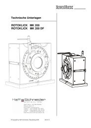 Technische Unterlagen ROTOKLICK MK 200 ROTOKLICK MK 200 DF