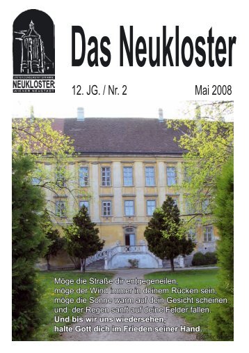 12. JG. / Nr. 2 Mai 2008 - Stiftspfarre Neukloster Wiener Neustadt