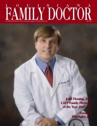 family doctor louisiana - LAFP