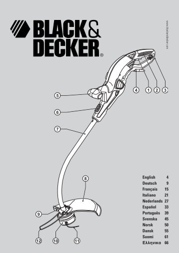 Instruction Manual - Black & Decker