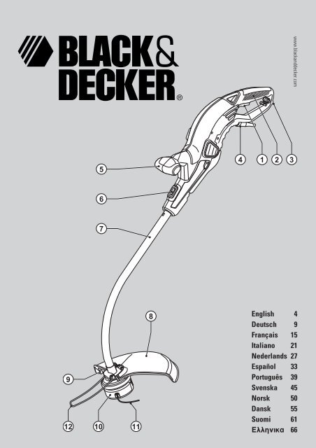 Instruction Manual - Black &amp; Decker