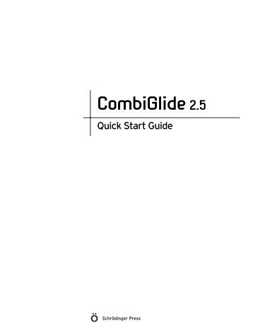 CombiGlide Quick Start Guide - ISP