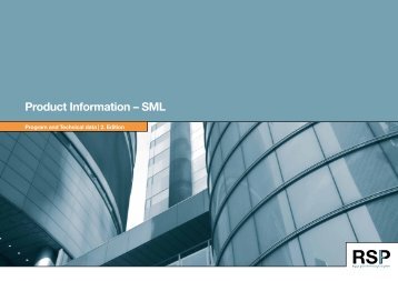 Product Information – SML - RSP