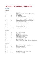 2012-2013 ACADEMIC CALENDAR - AUK