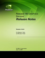 Windows 7 Release Notes - Nvidia's Download site!!