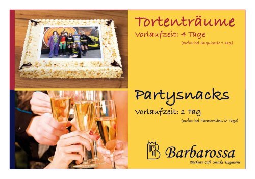 Tortenträume Partysnacks