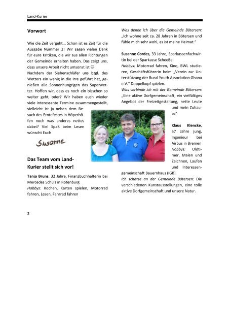 Ausgabe 2 2013 - Land-Kurier.de