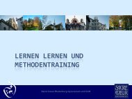 lernen lernen und methodentraining - Schulen Riedenburg