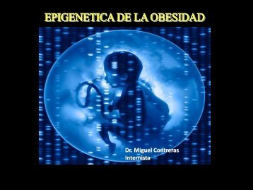 Epigenetica de la obesidad. - Aveso