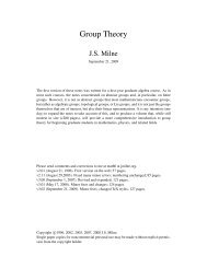 Group Theory - CiteSeerX