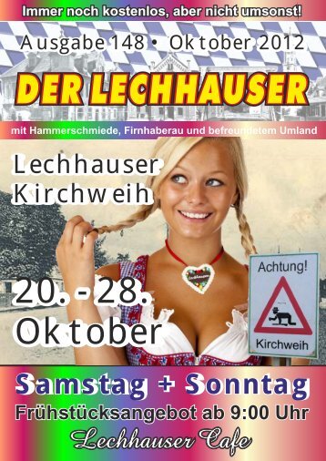 der Lechhauser - Nummer 148 - Ausgabe Oktober 2012