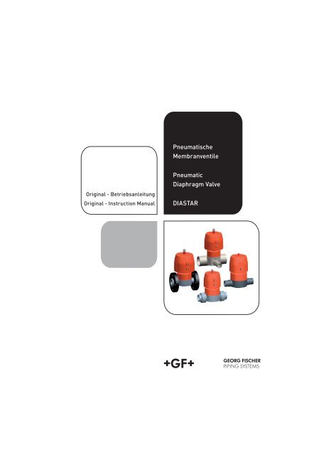 Pneumatische Membranventile Pneumatic Diaphragm ... - Peterss