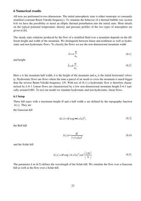 A 2D Finite Volume Non-hydrostatic Atmospheric Model ...