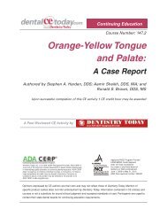 Orange-Yellow Tongue and Palate: A Case Report - DentalCEToday