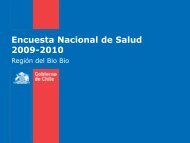 Encuesta Nacional de Salud 2009-2010 - SEREMI de Salud RegiÃ³n ...