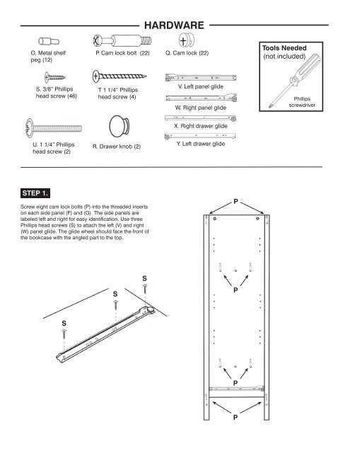 Roxanne Bookcase (M5926)- Assembly and ... - DaVinci Baby