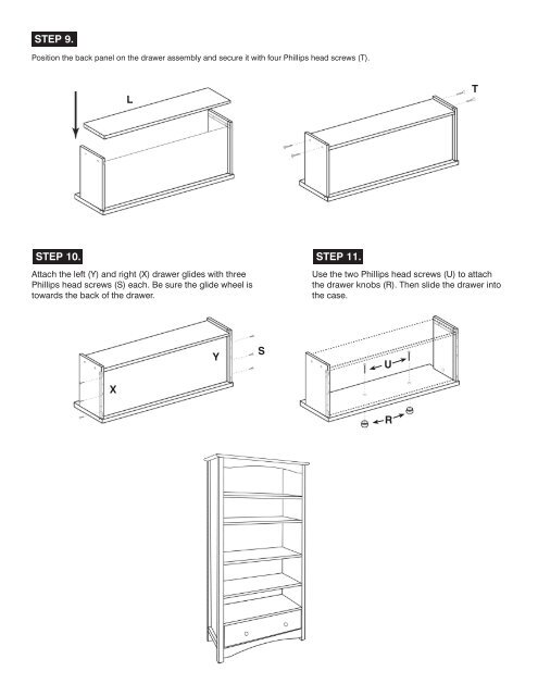 Roxanne Bookcase (M5926)- Assembly and ... - DaVinci Baby