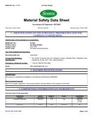 Scotts Home Defence Ant Stop Singles - MSDS - Pest Control Direct