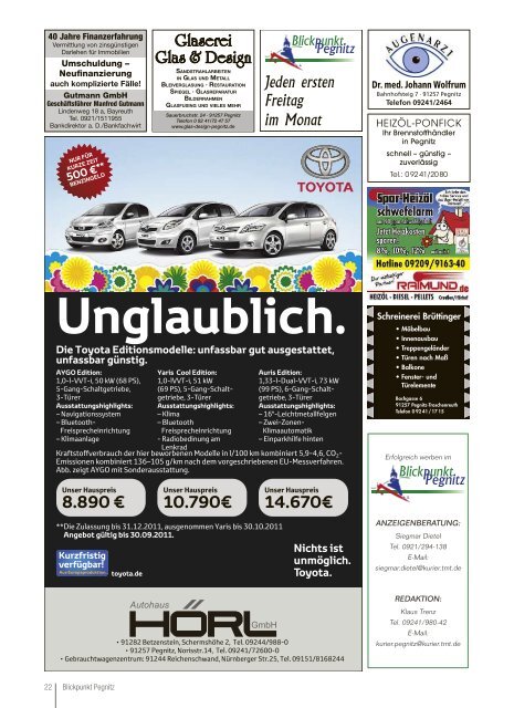 6. City-Autosalon in Pegnitz - Blickpunkt Pegnitz - Nordbayerischer ...