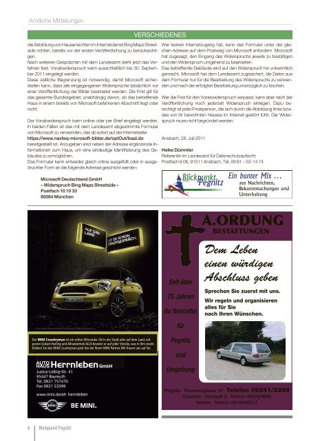 6. City-Autosalon in Pegnitz - Blickpunkt Pegnitz - Nordbayerischer ...