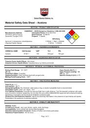 MSDS - Colonial Chemical Solutions