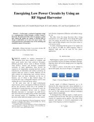 Energizing Low Power Circuits by Using an RF Signal ... - Telfor 2008