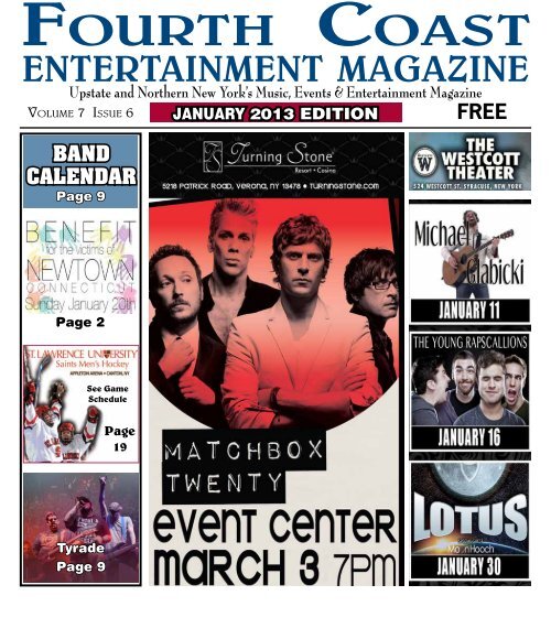 January Issue - Fourth Coast Entertainment Magazine