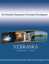 2004 Annual Report - Nebraska Department of Economic ...