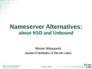 Nameserver Alternatives: - Internetdagarna