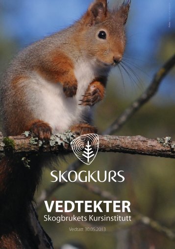 Vedtekter (pdf) - Skogbrukets kursinstitutt