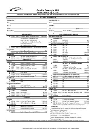quickie iq pc programmer owner s manual sunrise medical