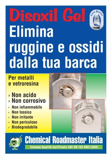 Disoxil Gel - Chemical Roadmaster Italia